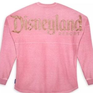 Disneyland Briar Rose Gold Glitter Spirit Jersey 
Size Medium